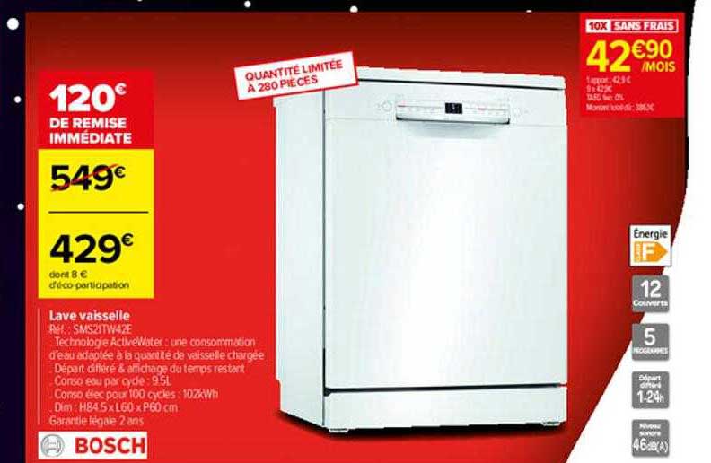 lave vaisselle bosch