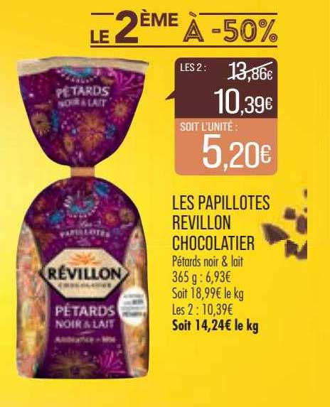 les papillotes revillon chocolatier