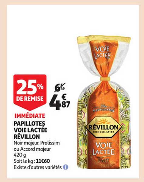 papillotes voie lactée révillon