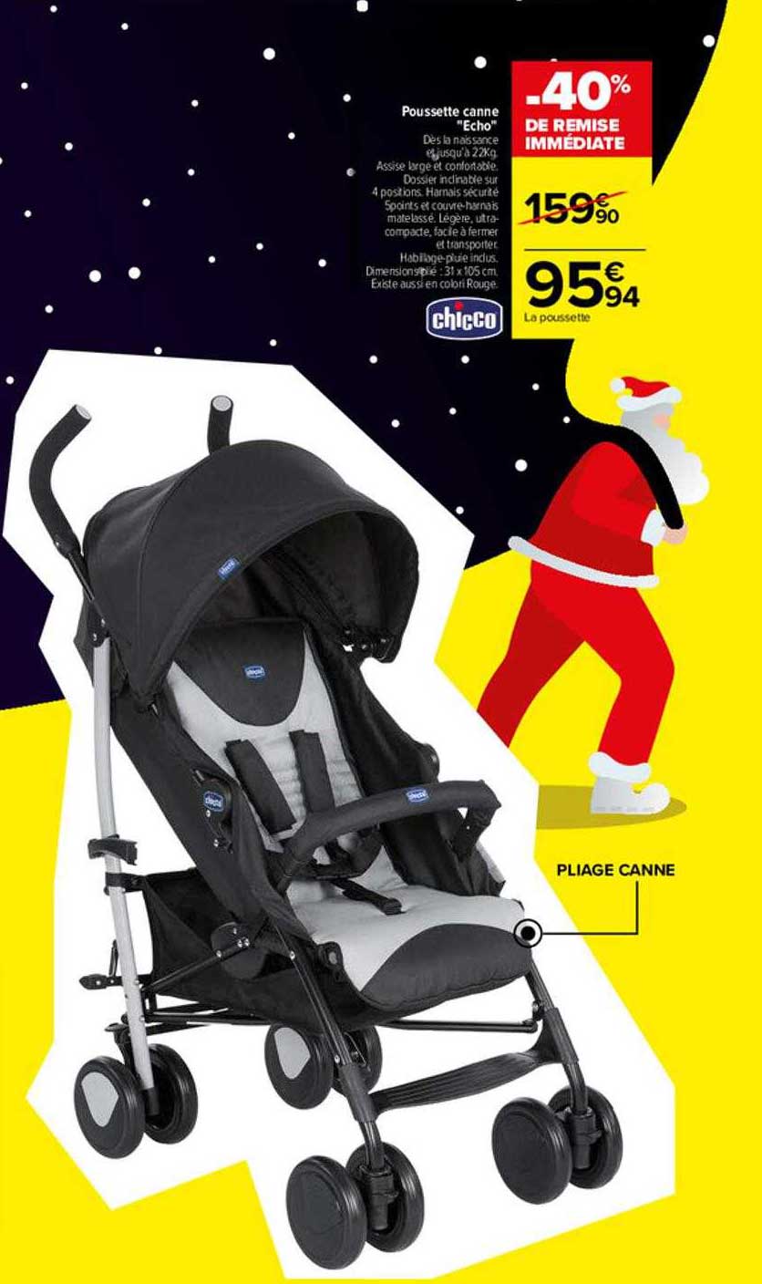 poussette canne "echo" chicco