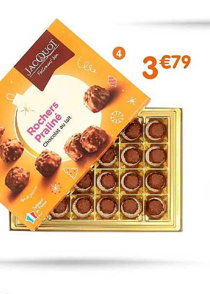 Rochers Praliné Chocolat Au Lait Jacquot
