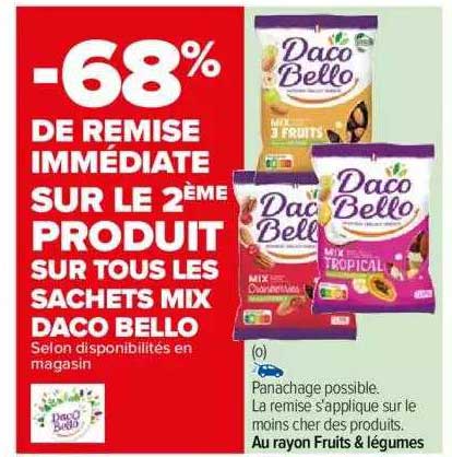 sachets mix daco bello