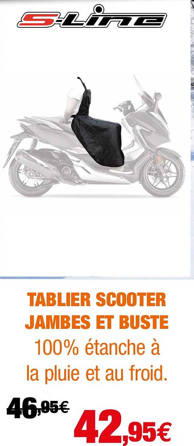 Tablier Scooter Jambes Et Buste S-line