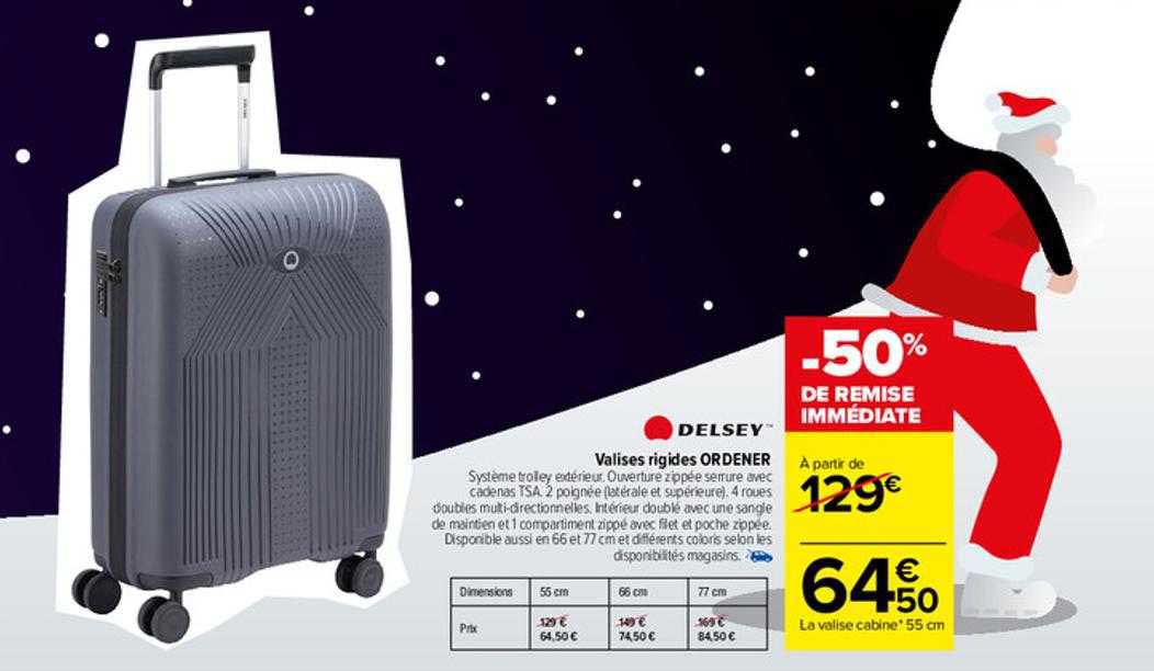 valises rigides ordener delsey