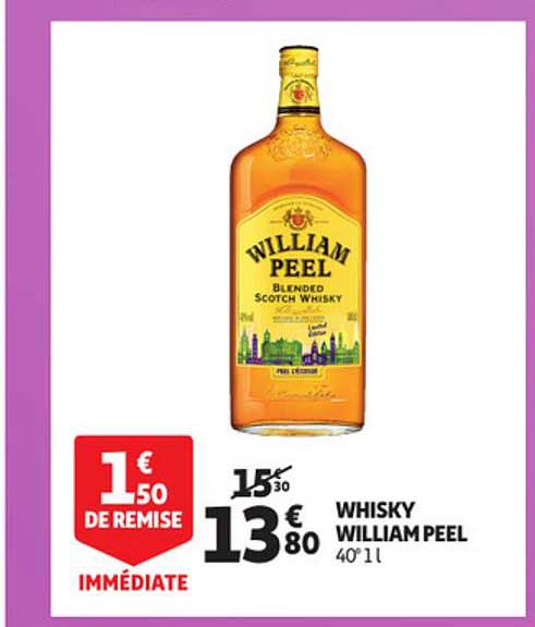 Whisky William Peel