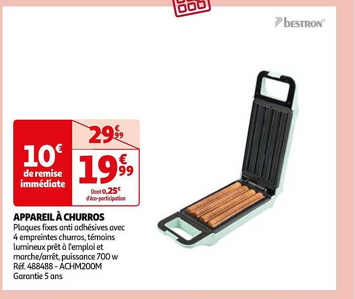 Appareil à Churros Bestron