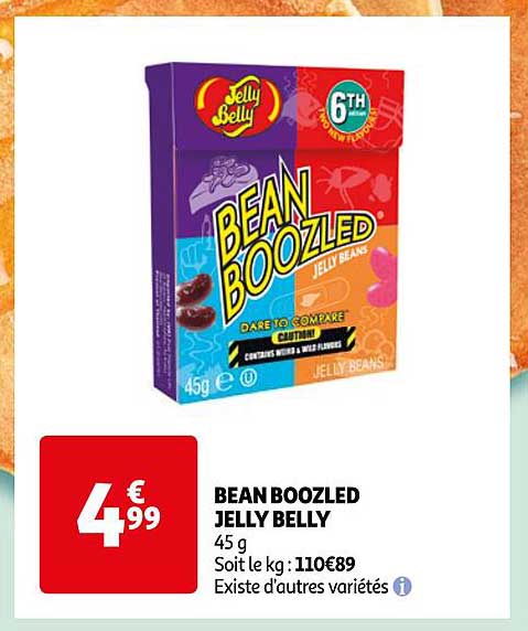bean boozled jelly belly