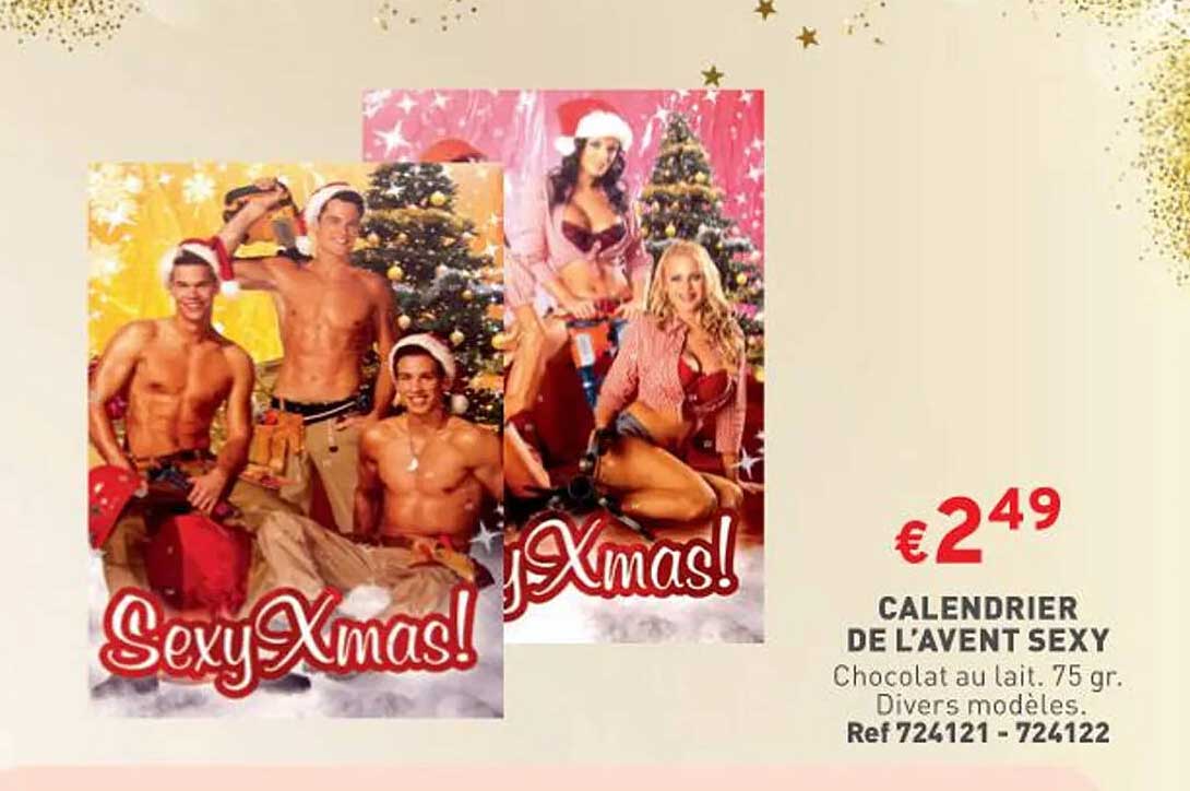 calendrier de l'avent sexy