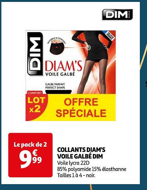 Collants Diam's Voile Galbé Dim