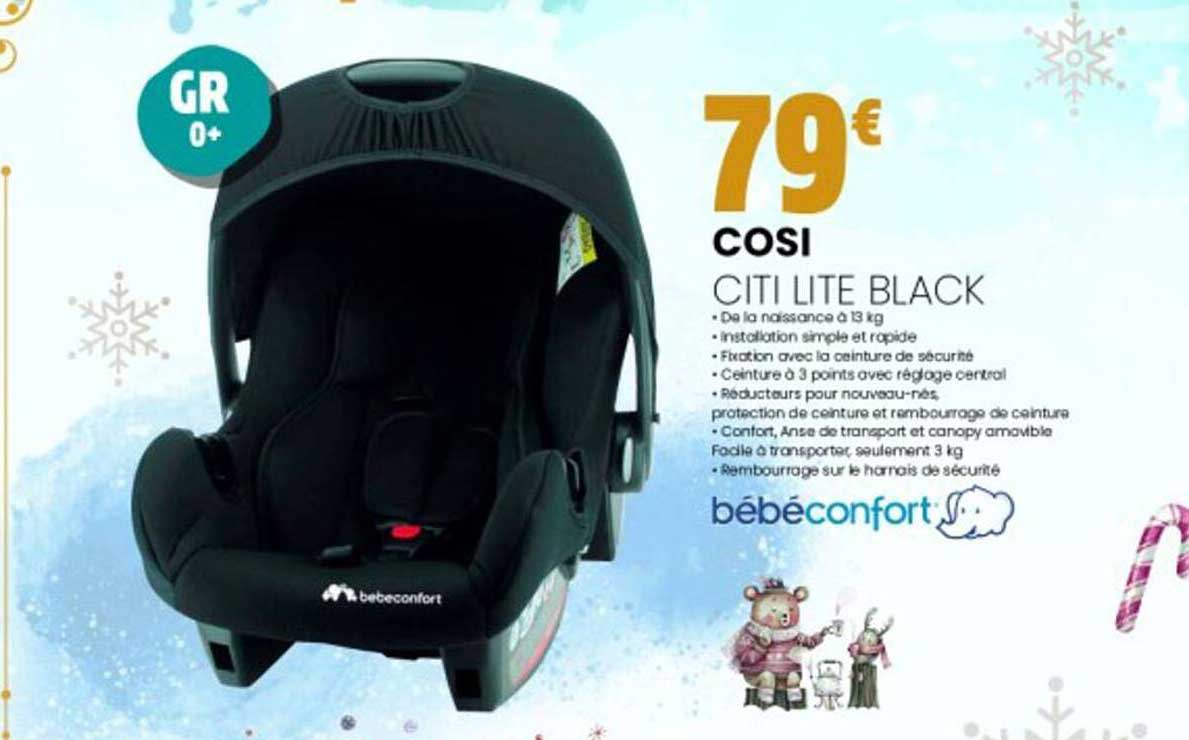 cosi citi lite black bébé confort