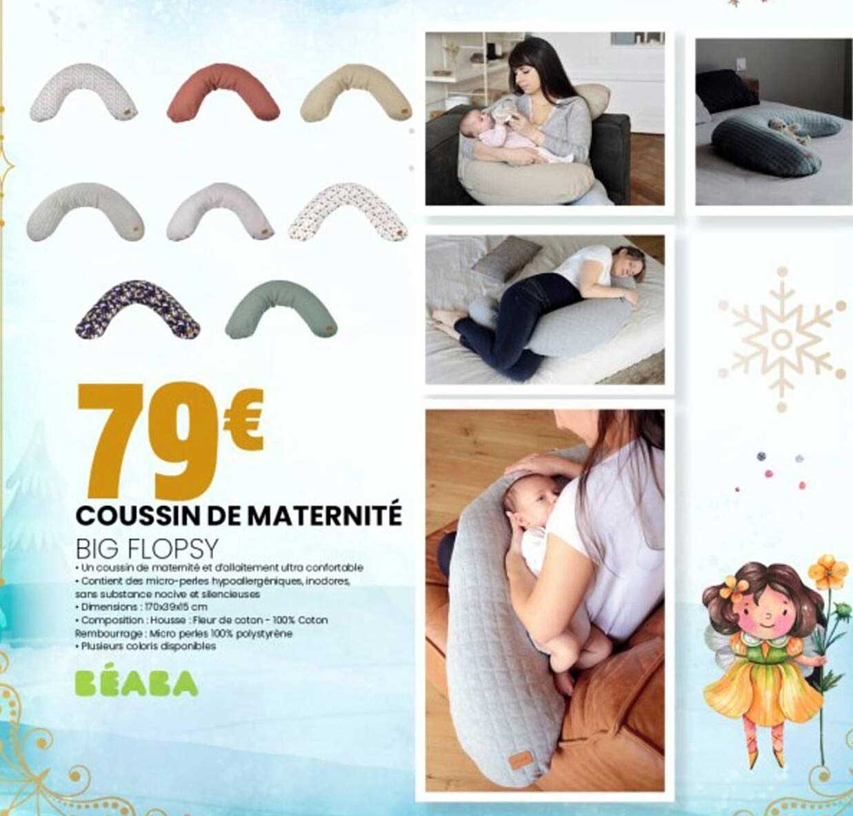 coussin de maternité big flopsy béaba