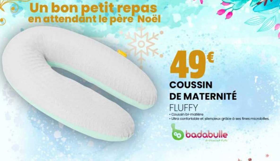 coussin de maternité fluffy badabulle