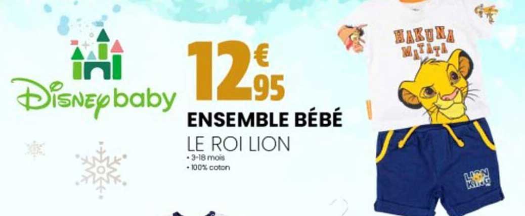ensemble bébé le roi lion disney baby