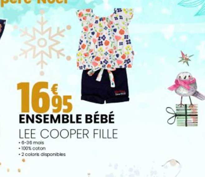 ensemble bébé lee cooper fille