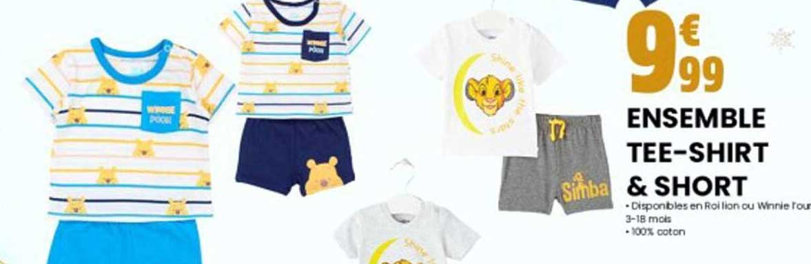 ensemble tee-shirt & short