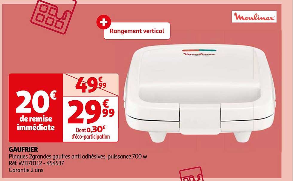 Gaufrier Moulinex