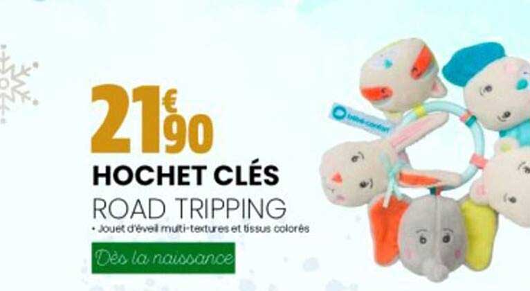 hochet clés road tripping