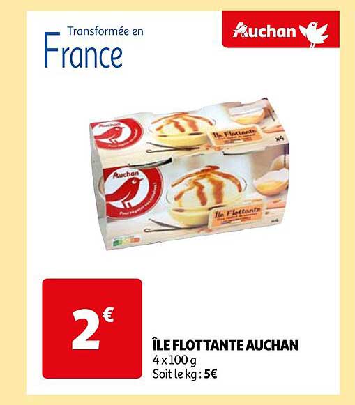 île Flottante Auchan