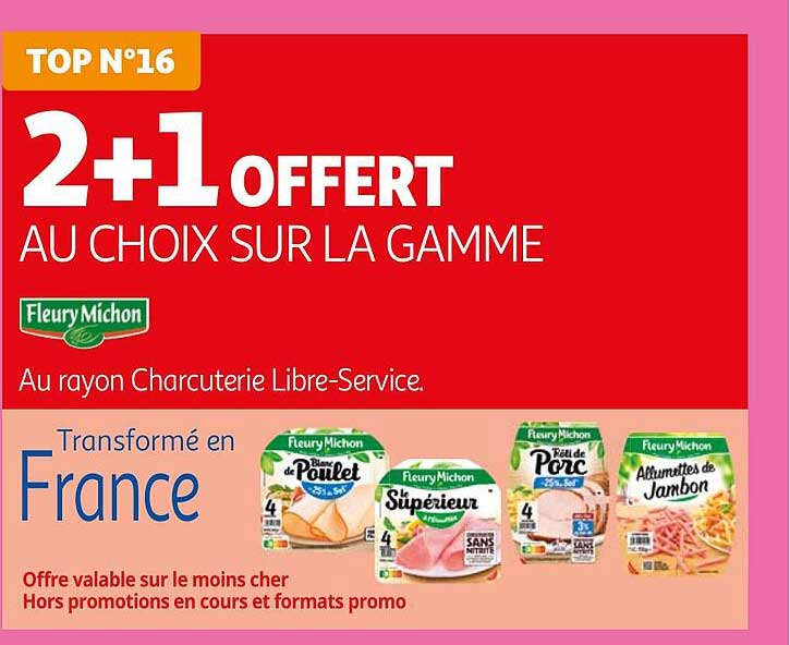 la gamme fleury michon