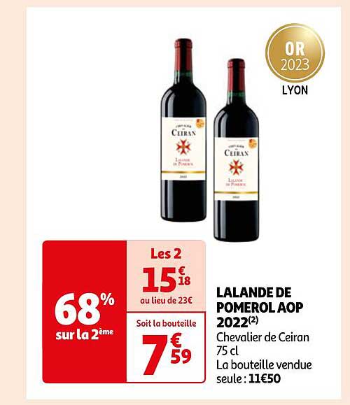 Lalande De Pomérol Aop 2022