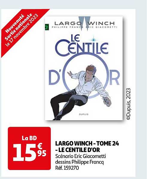 largo winch - tome 24 - le centile d'or