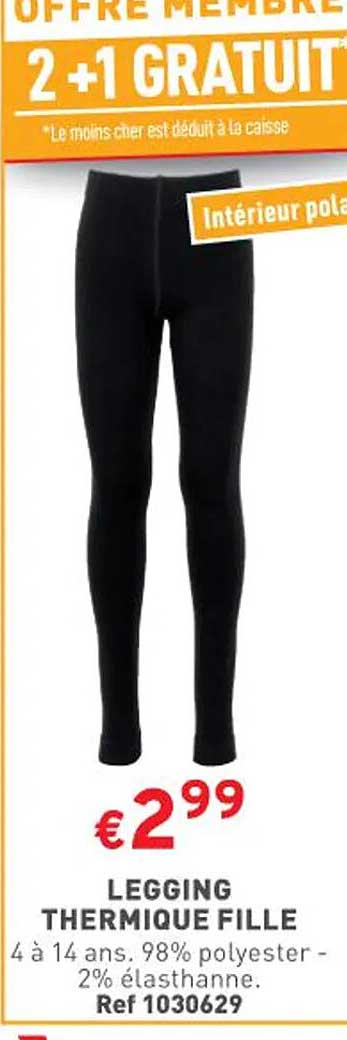 Legging Thermique Fille