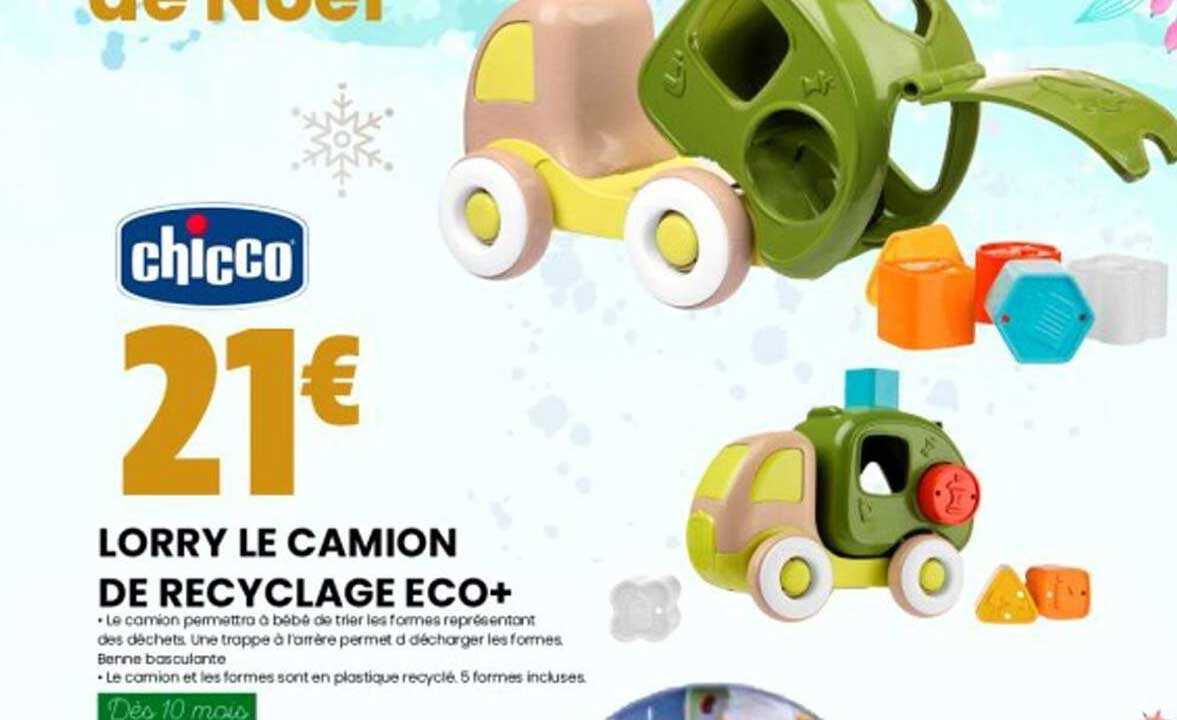 lorry le camion de recyclage éco+ chicco