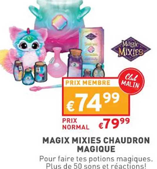 magix mixies chaudron magique