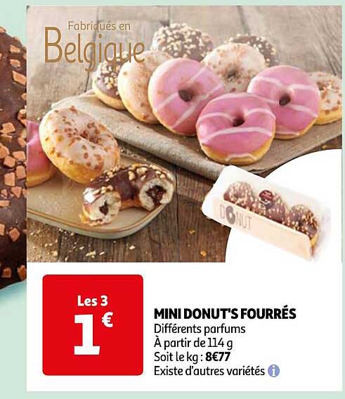 Mini Donut's Fourrés