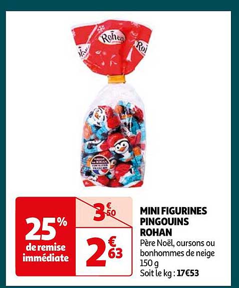 mini figurines pingouins rohan