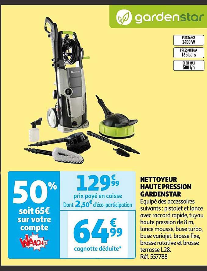 Nettoyeur Hautes Pression Gardenstar