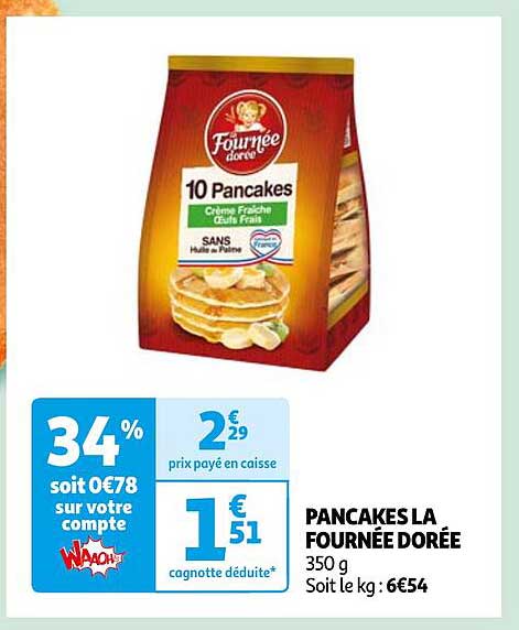 pancakes la fournée dorée