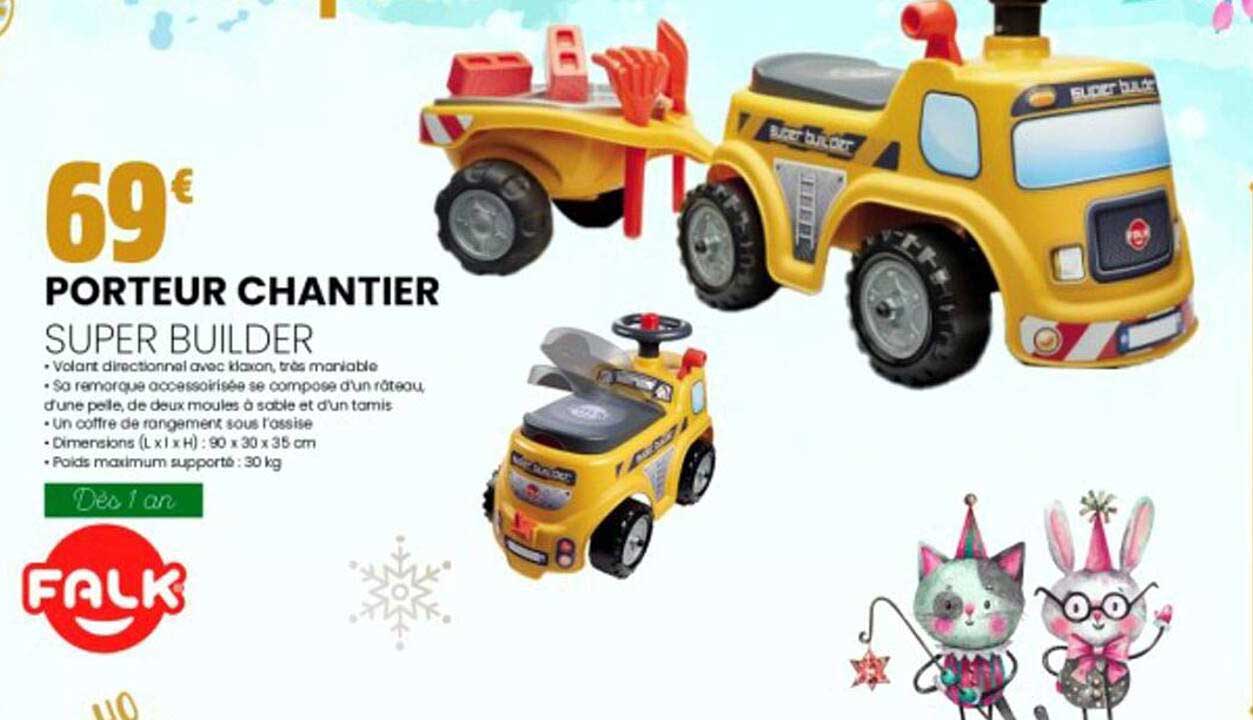 porteur chantier super builder