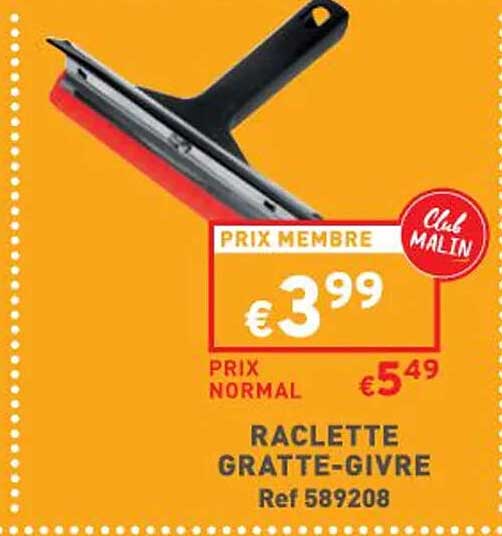 raclette gratte-givre