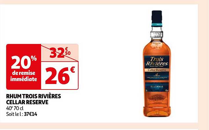 rhum trois rivières cellar réserve