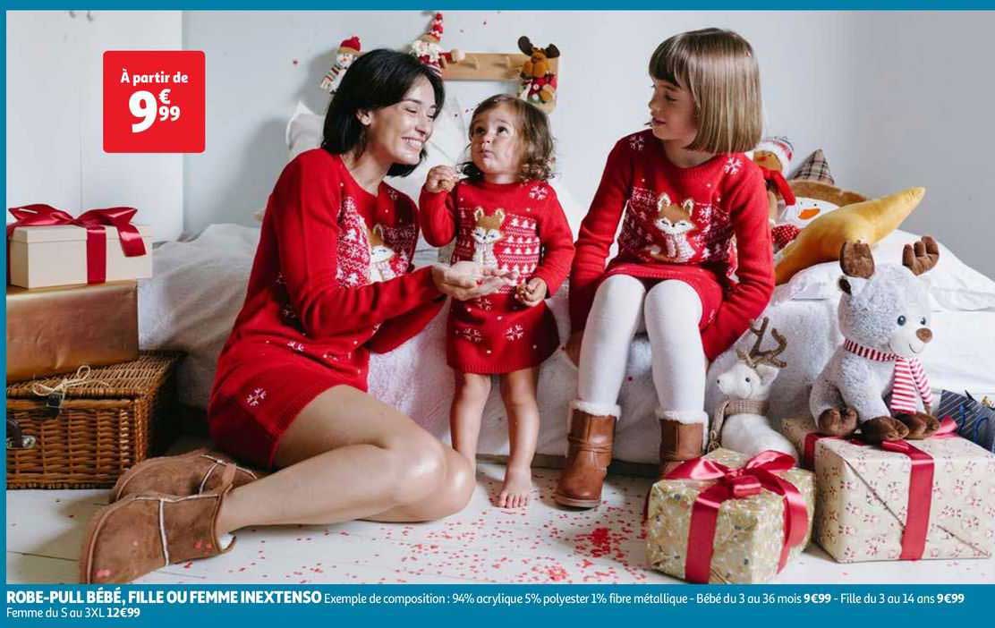 Robe-pull Bébé, Fille Ou Femme Inextenso