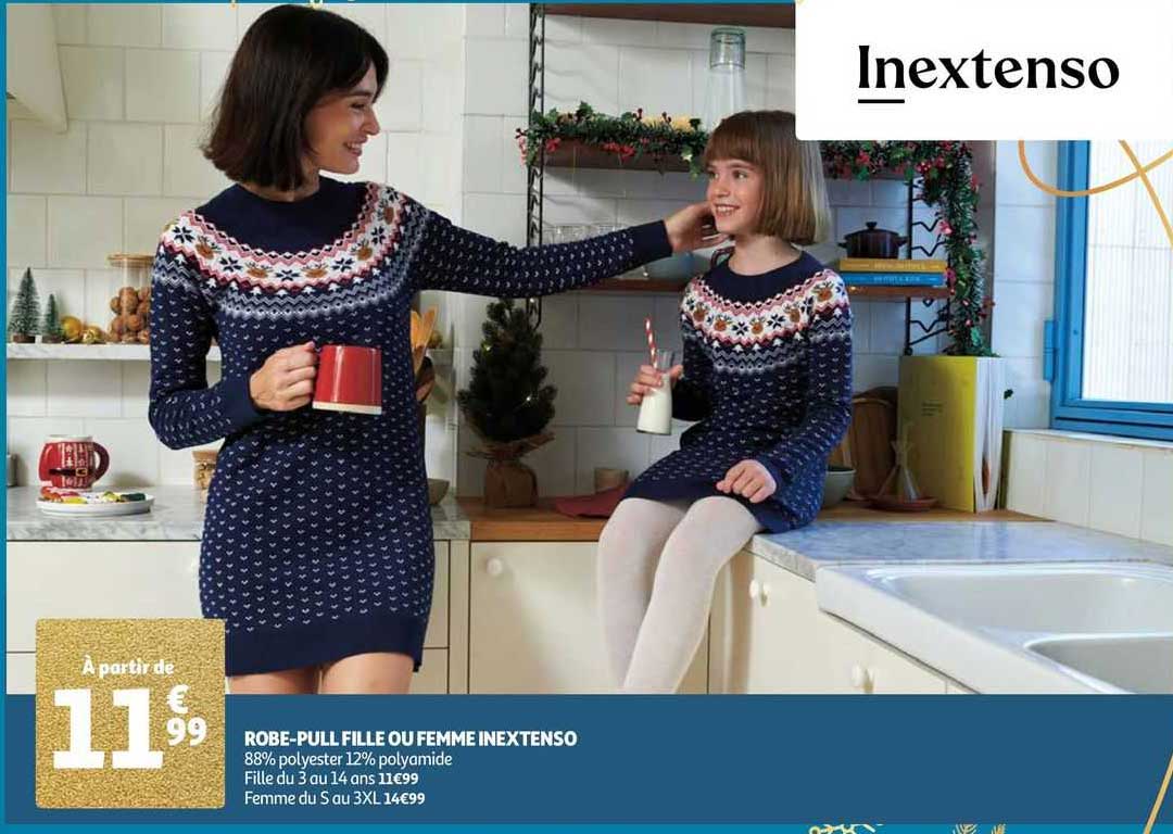 robe-pull fill ou femme inextenso