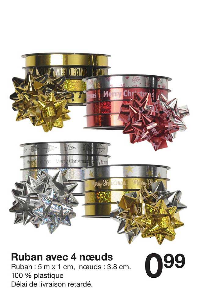 Ruban Avec 4 Nœuds