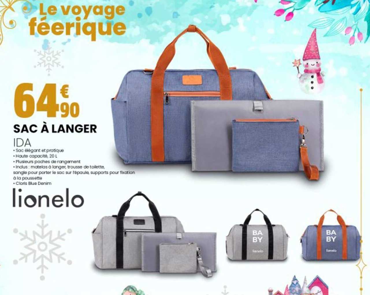 sac à langer ida lionelo