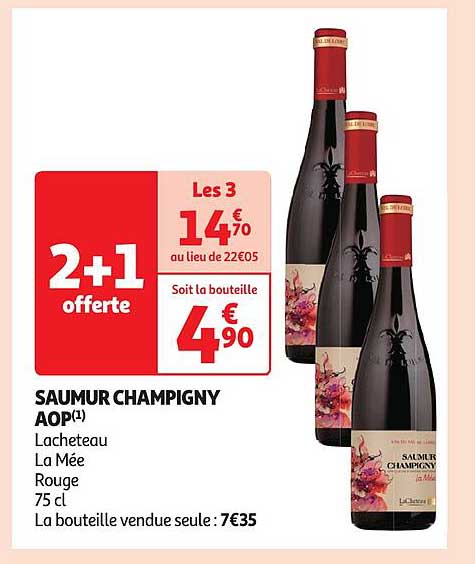 saumur champigny aop lacheteau la mée rouge