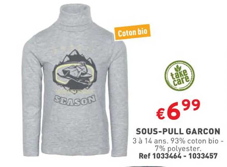 Sous-pull Garçon