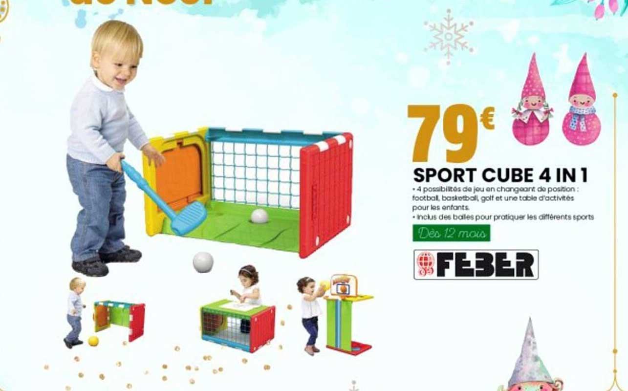 sport cube 4 en 1 feber