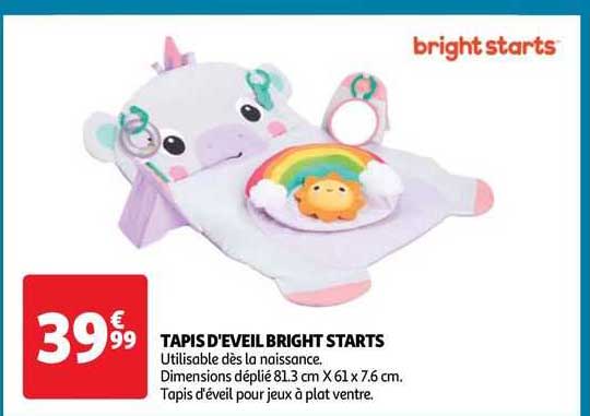 tapis d'éveil bright starts