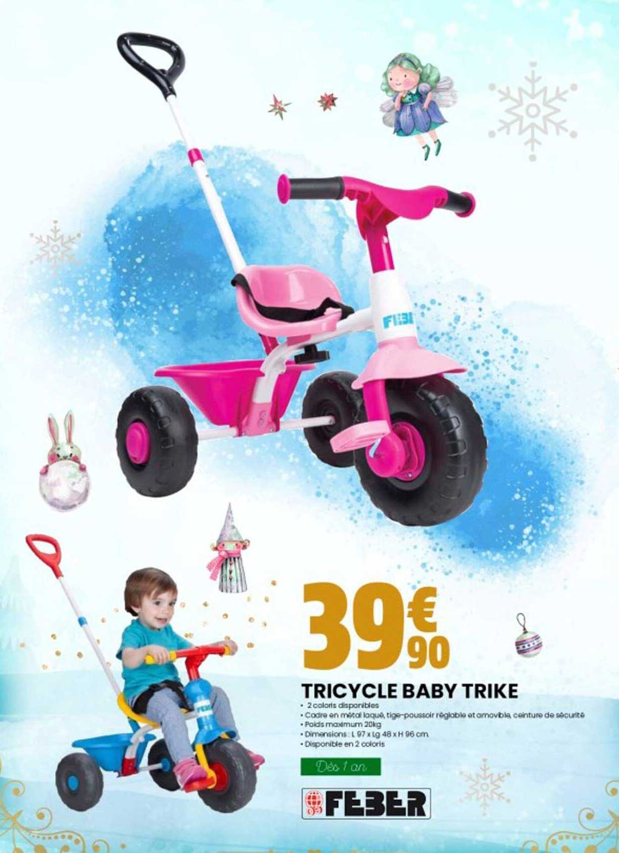 tricycle baby trike feber