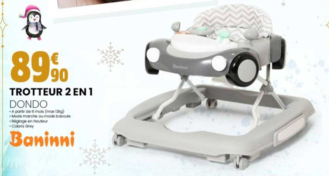 Trotteur 2 En 1 Dondo Baninni