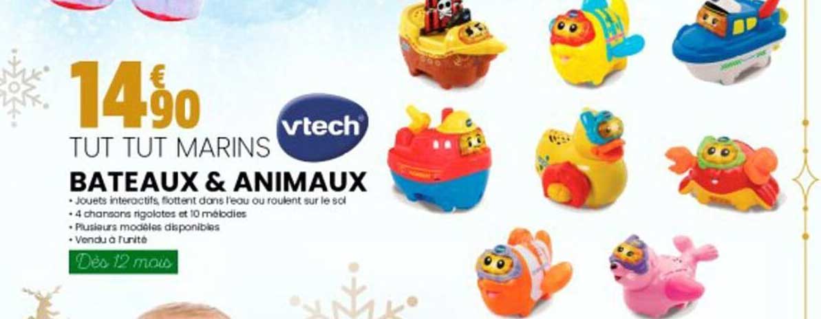 tut tut marins bateaux & animaux vtech