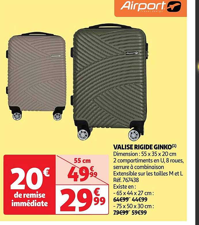 valise rigide ginko airport