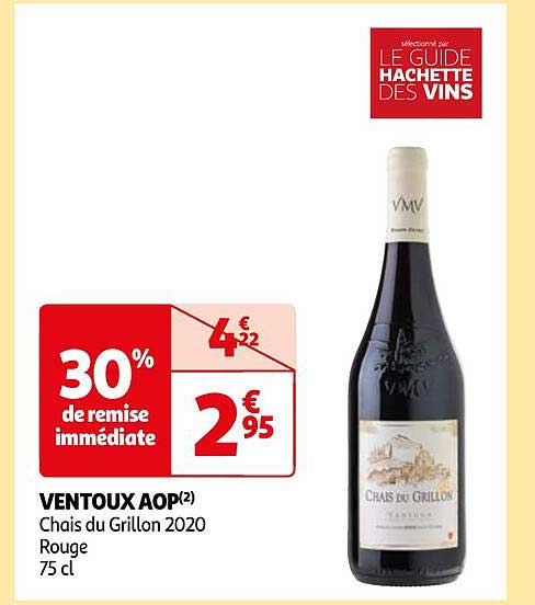 ventoux aop chois du grillon 2020