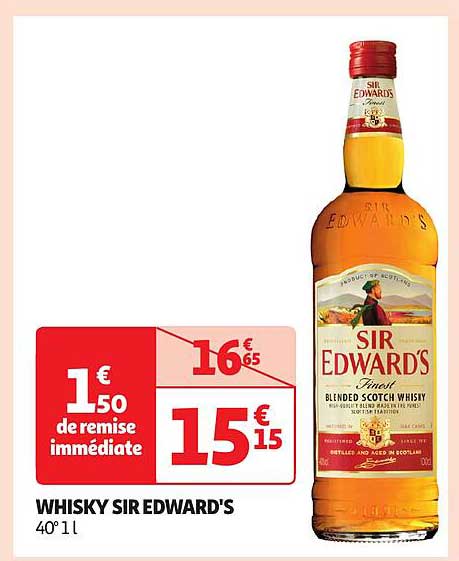 whisky sir edward's