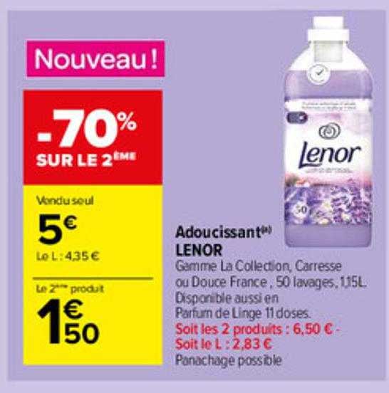 Adoucissant Lenor